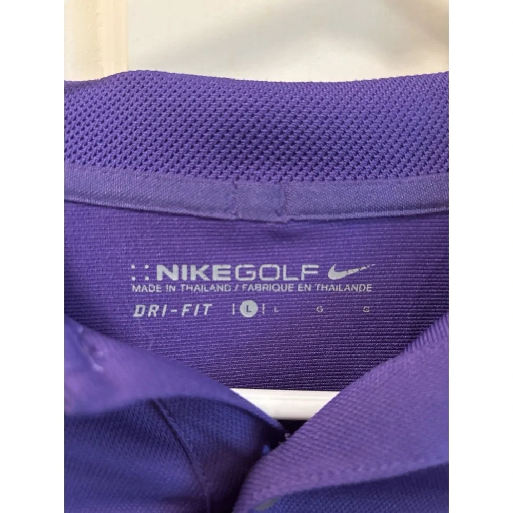 Nike Golf Dri-Fit Mickey Mouse Golfing Polo Shirt‎ Men's Size L